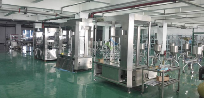 活塞式直線灌裝生產(chǎn)線