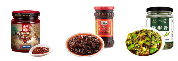 辣椒醬全自動灌裝生產線樣品圖