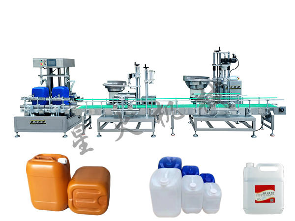 灌裝機(jī)全自動(dòng)生產(chǎn)線