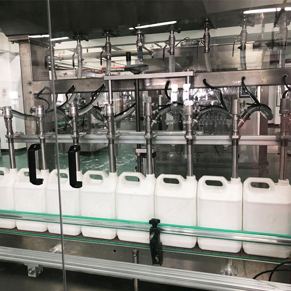 大型全套花生油灌裝機械設備細節展示圖