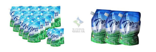 洗衣液自立吸嘴袋灌裝機(jī),自立吸嘴袋灌裝機(jī)