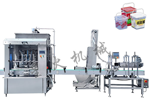 全自動食品醬料灌裝生產線